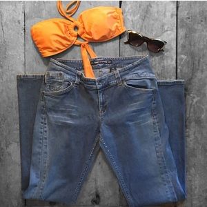 Vintage DKNY Jeans Flare Legged 90’s Style